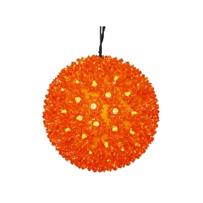 Starlight Sphere LED Orange 6"