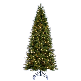 9' Swiss Pine Full Warm White LED