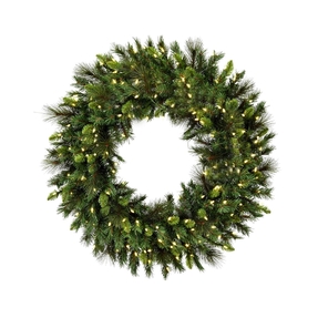 Virginia Pine Wreath LED 30"