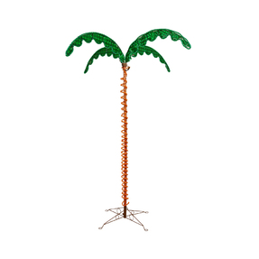 LED Rope Light Palm Tree 7'