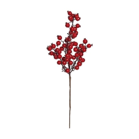 Shiny Outdoor Crabapple Pick 18" Set of 12 Red