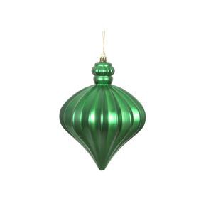 Isabel Onion Ornament 6" Set of 4 Green