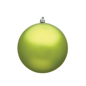 Lime Ball Ornaments 2.75" Matte Set of 12