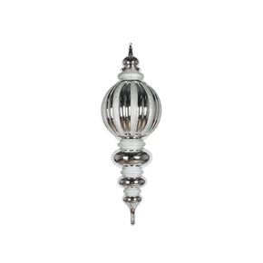 Colette Giant Finial 35" Silver