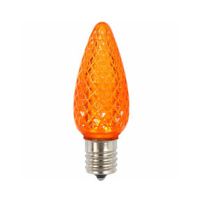 LED C9 Replacement Bulbs Set of 25 Orange