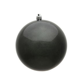 Pewter Ball Ornaments 4" Candy Finish Set of 6