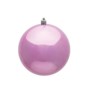 Pink Ball Ornaments 2.75" Shiny Set of 12