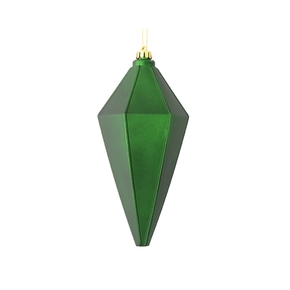 Sonata Lantern Ornament 7" Set of 4 Emerald Matte