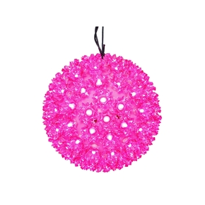 Starlight Sphere LED Pink 7.5"