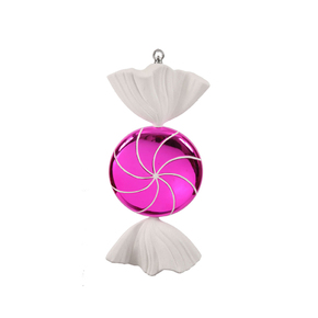 Sweet Candy Ornament 18.5" Hot Pink