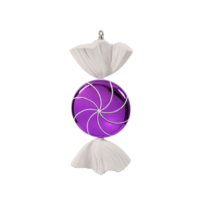 Sugar Candy Ornament 18.5" Purple