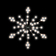Diamond Snowflake Pole Mount 4'