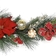 Christmas Poinsettia Garland 6'